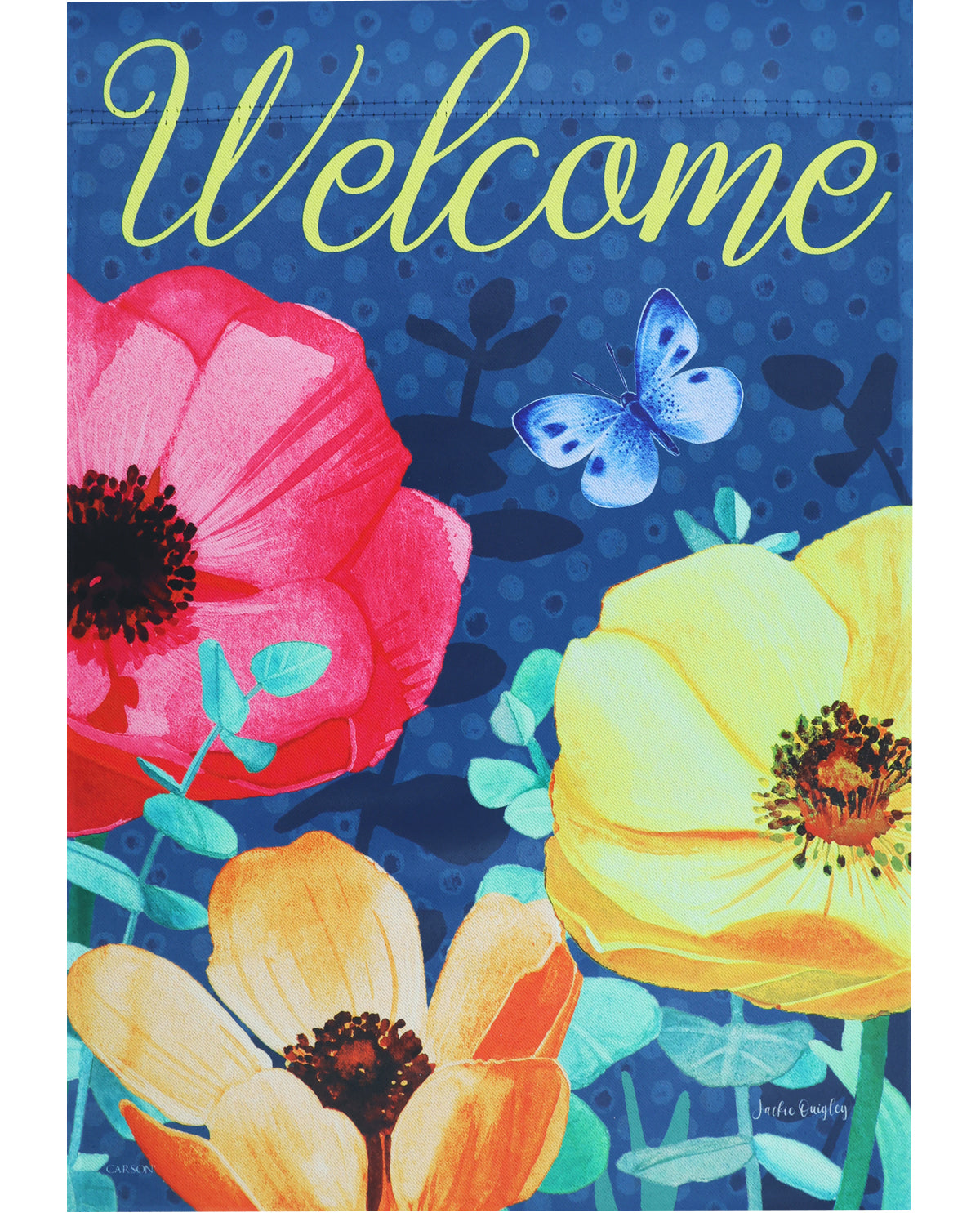 Joyful Flowers Garden Flag