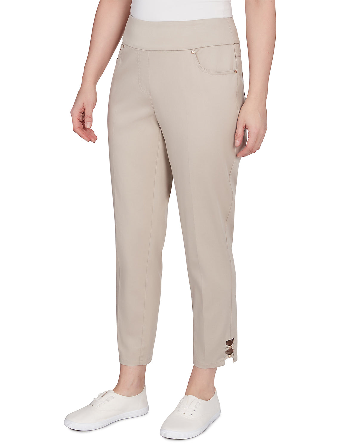 Ruby Road Missy Global Luxe Sateen Ankle Pant