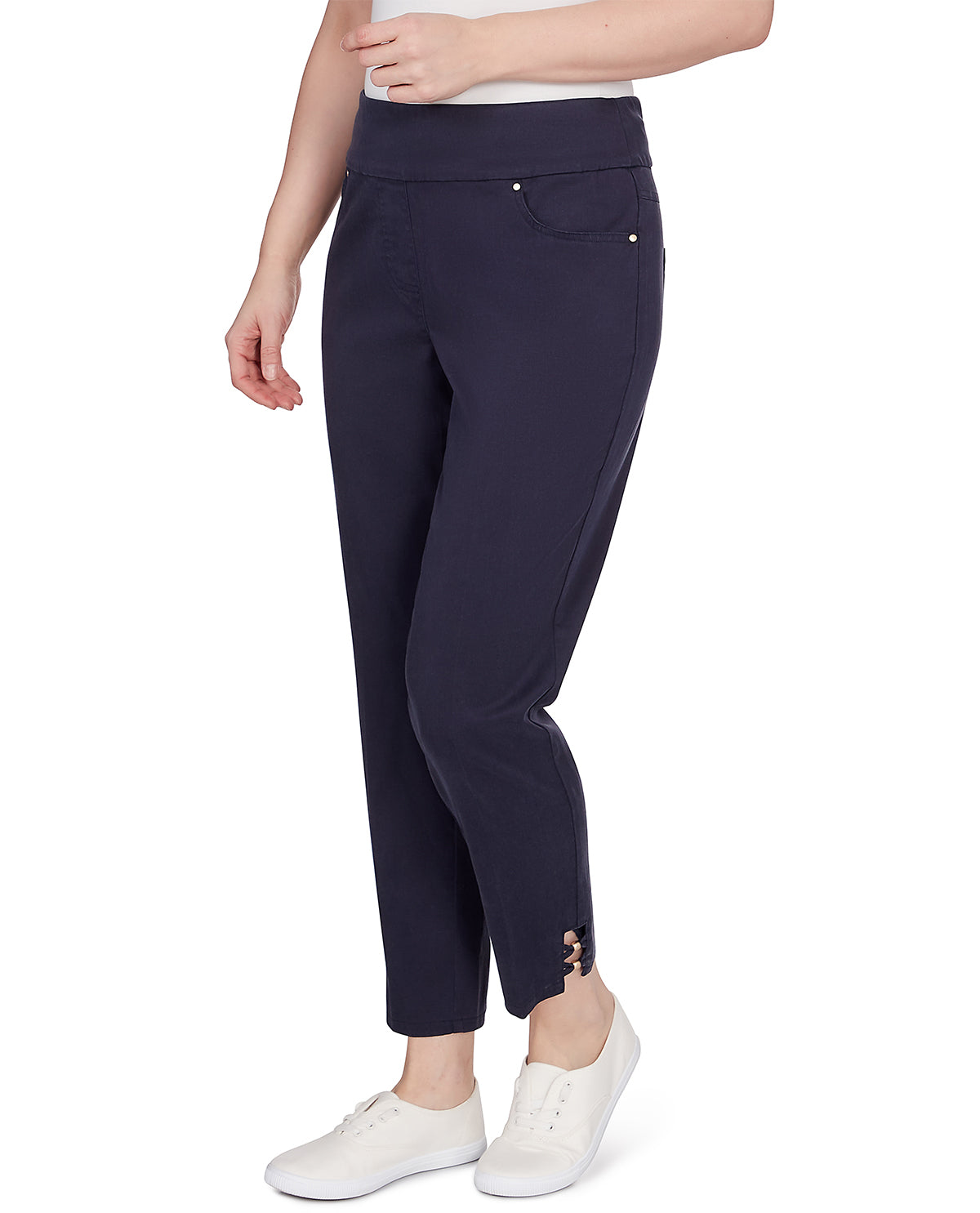 Ruby Road Missy Global Luxe Sateen Ankle Pant