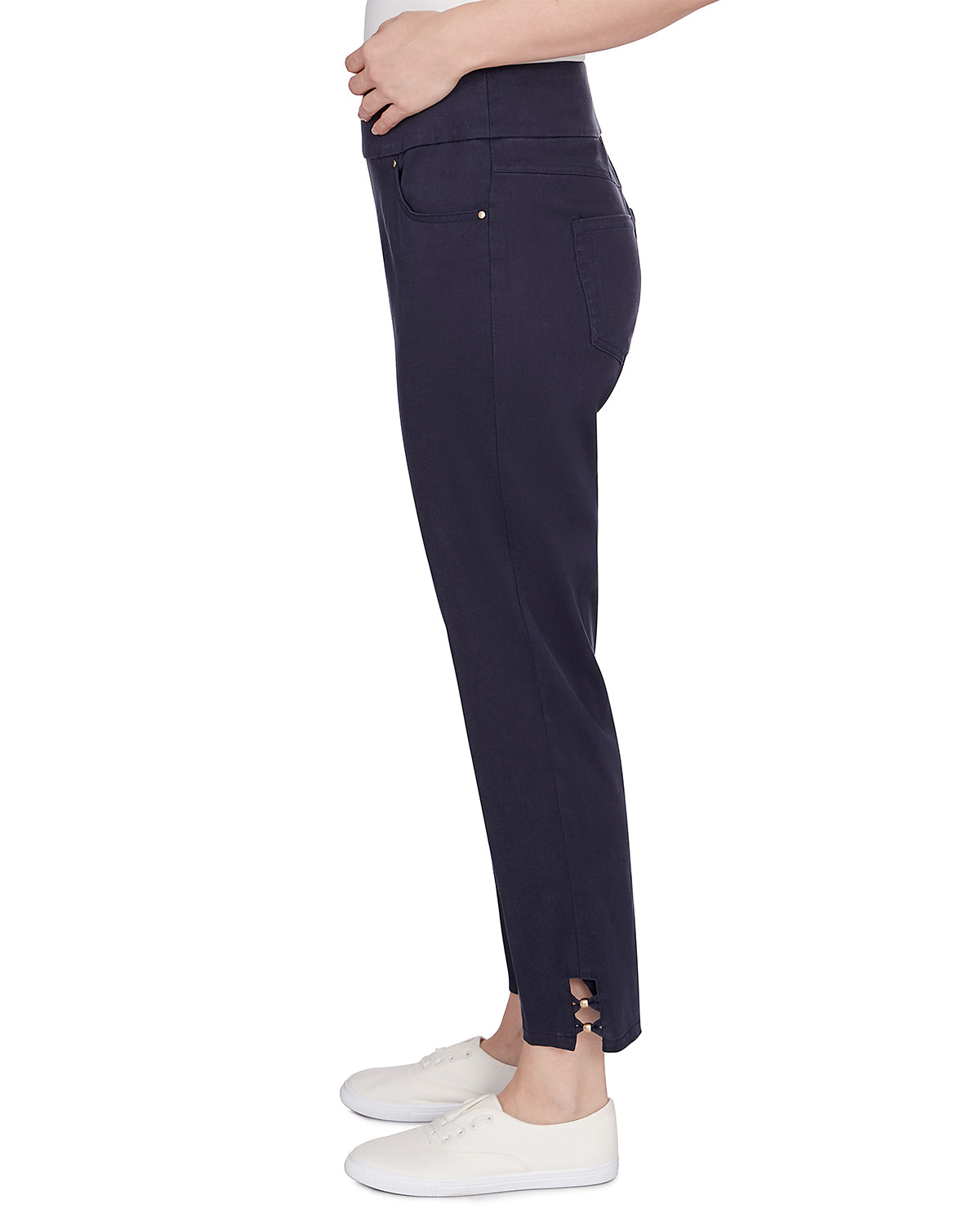 Ruby Road Missy Global Luxe Sateen Ankle Pant