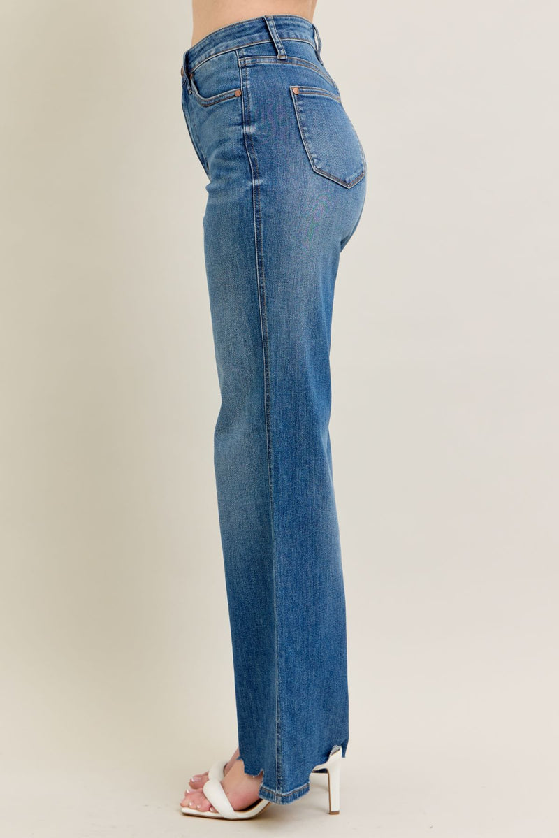 Judy Blue High Waist Wide Leg Jeans