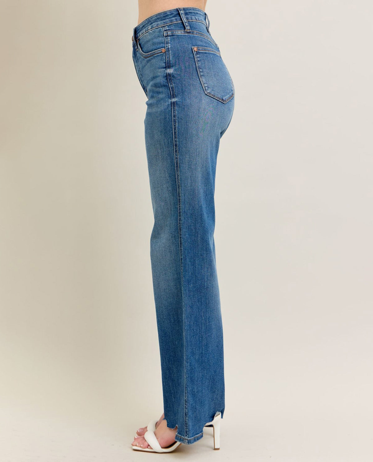 Judy Blue High Waist Wide Leg Jeans