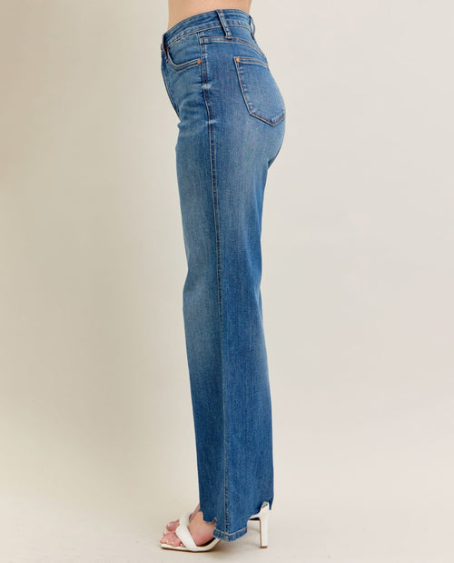 Judy Blue High Waist Wide Leg Jeans