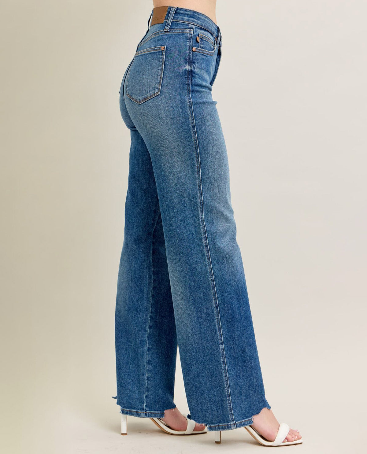 Judy Blue High Waist Wide Leg Jeans