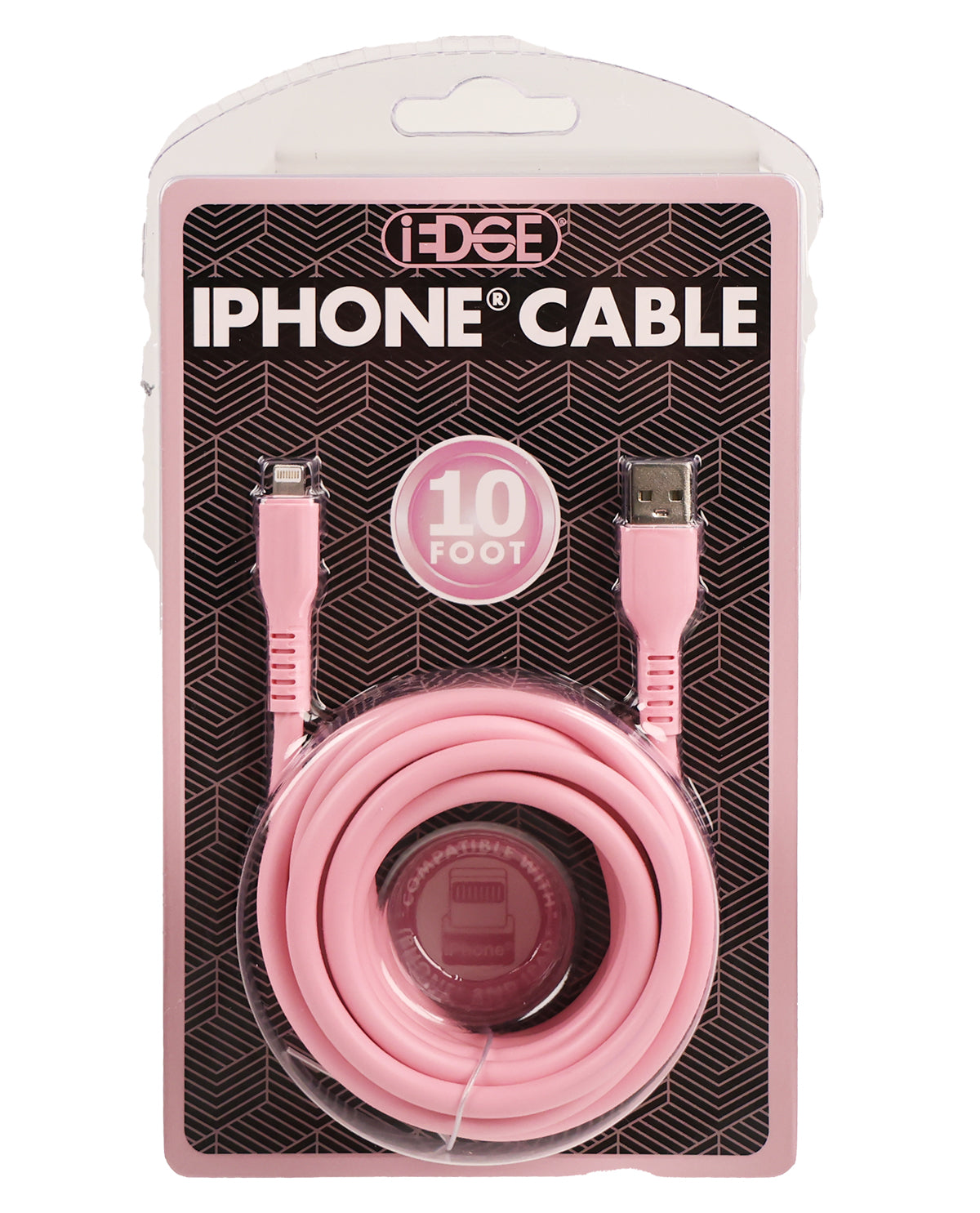 10ft iPhone Thick Pastel Charging Cable