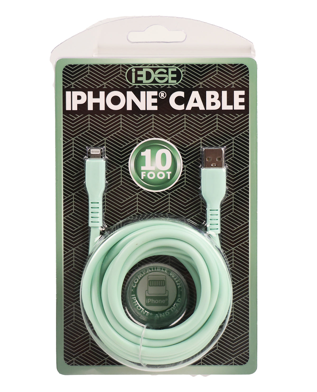 10ft iPhone Thick Pastel Charging Cable