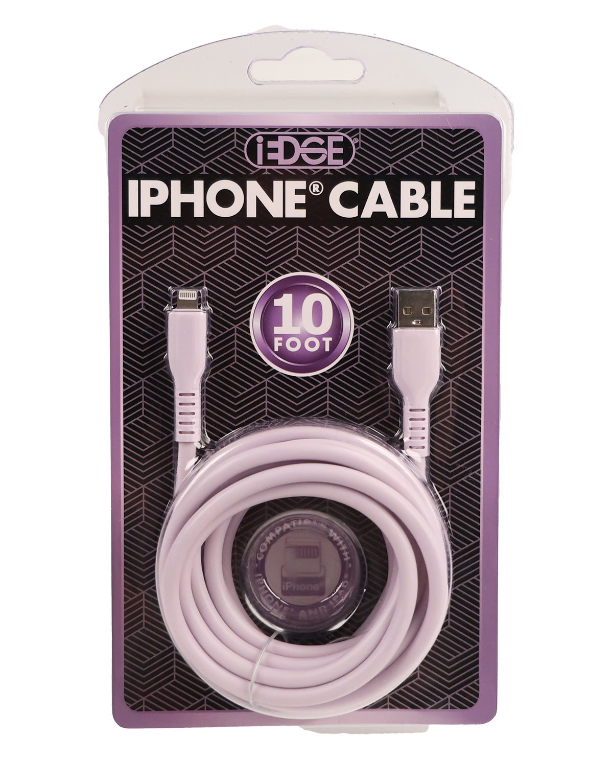 10ft iPhone Thick Pastel Charging Cable