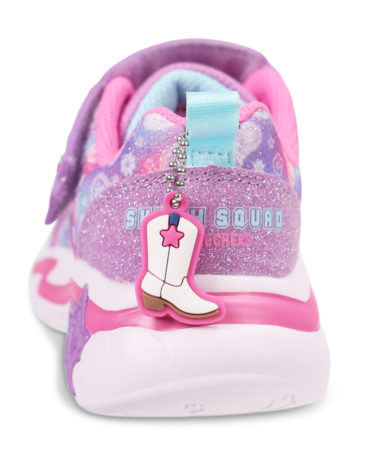 Multi kids' shoe on white background
