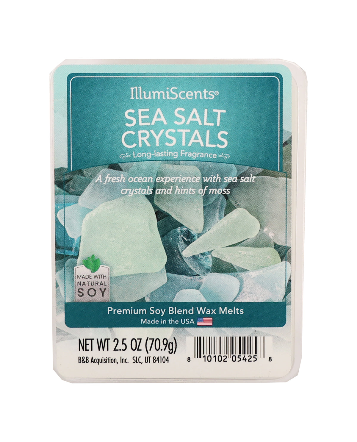 2.5oz Illumiscents Wax Melts - Sea Salt Crystals