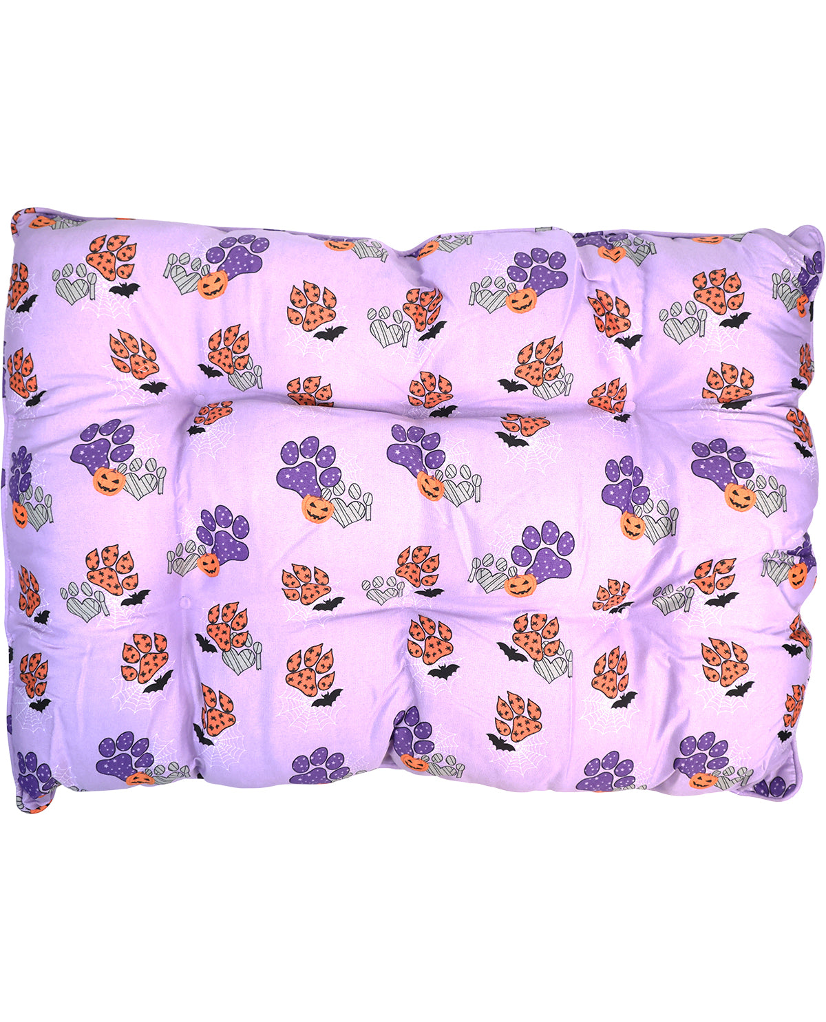 Halloween Paws Large Cushioned Pet Bed