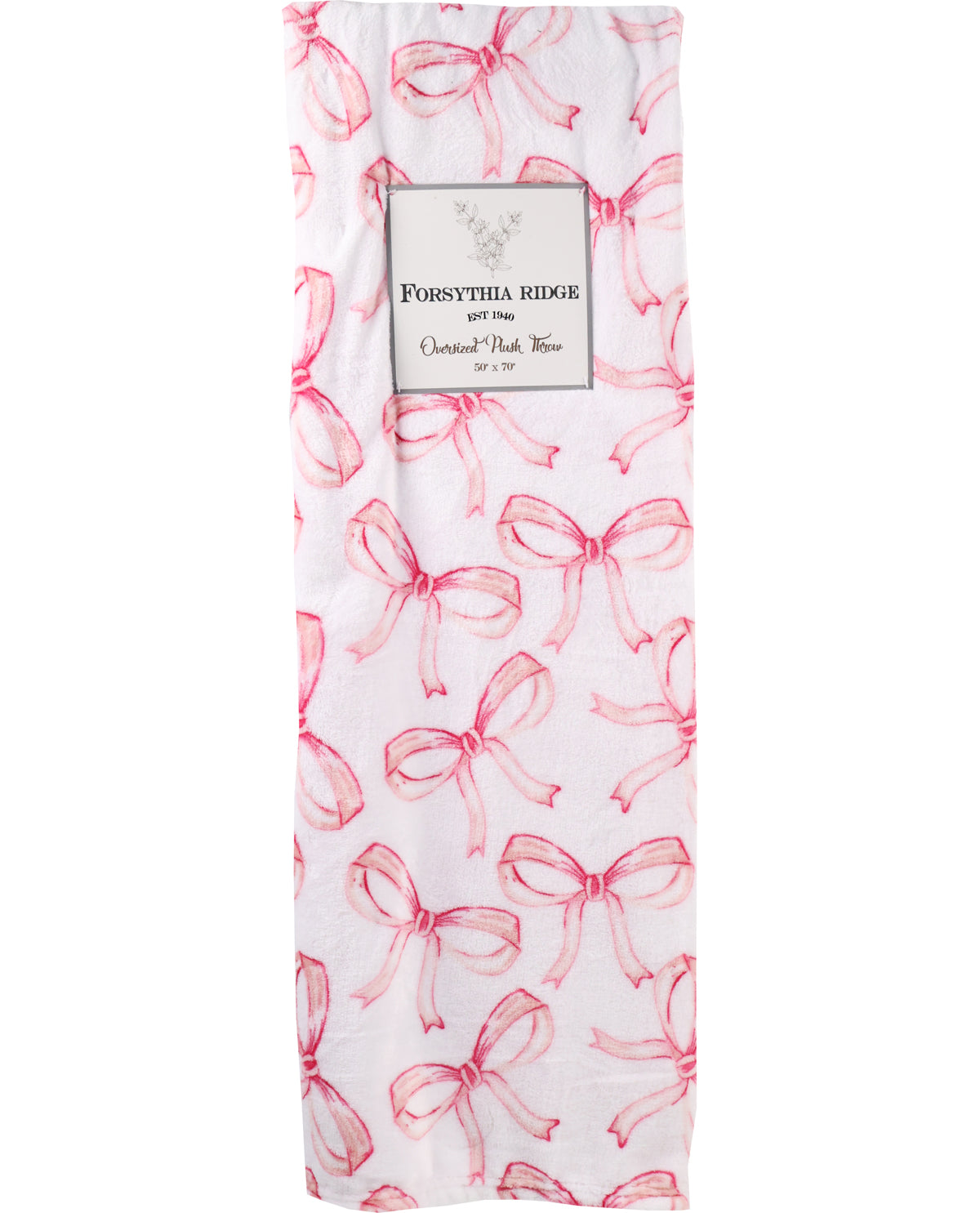Beautiful Pinks Fleece Hanging Throw
