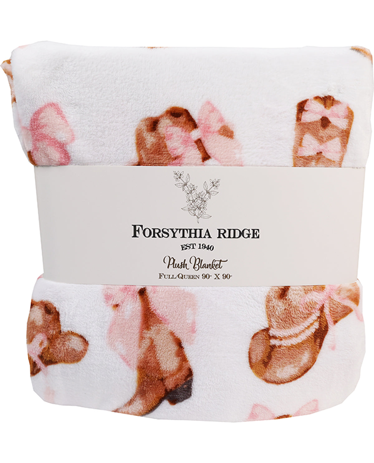Full/Queen Cowgirl Coquette Plush Blanket
