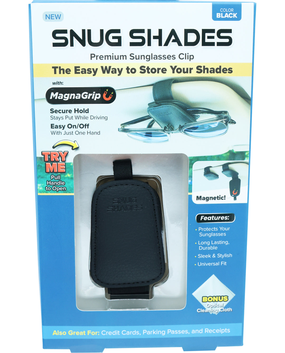 Snug Shade Premium Sunglasses Clip