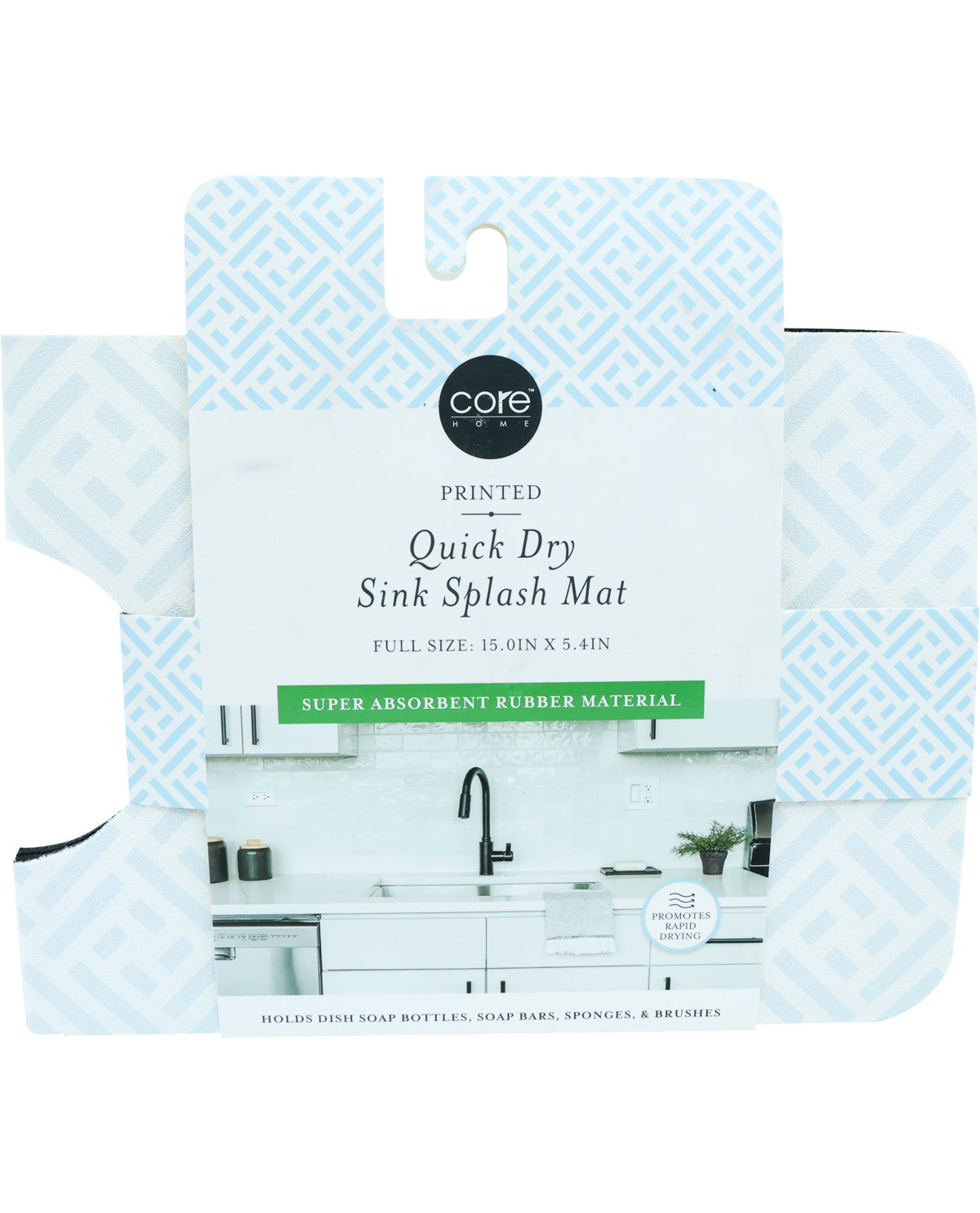 Quick-Dry Sink Splash Mat