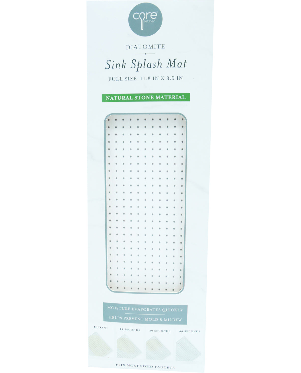 Diatomite Dots Sink Splash Mat
