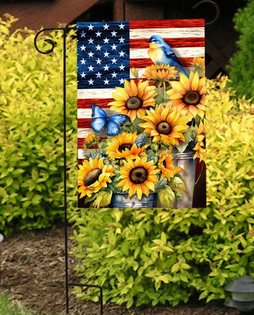 American Country Garden Flag