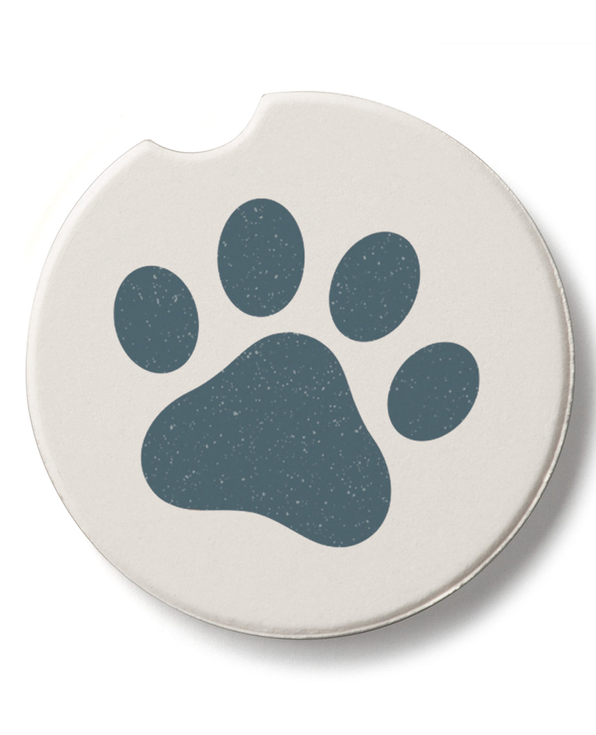 Blue Paw Car Coaster
