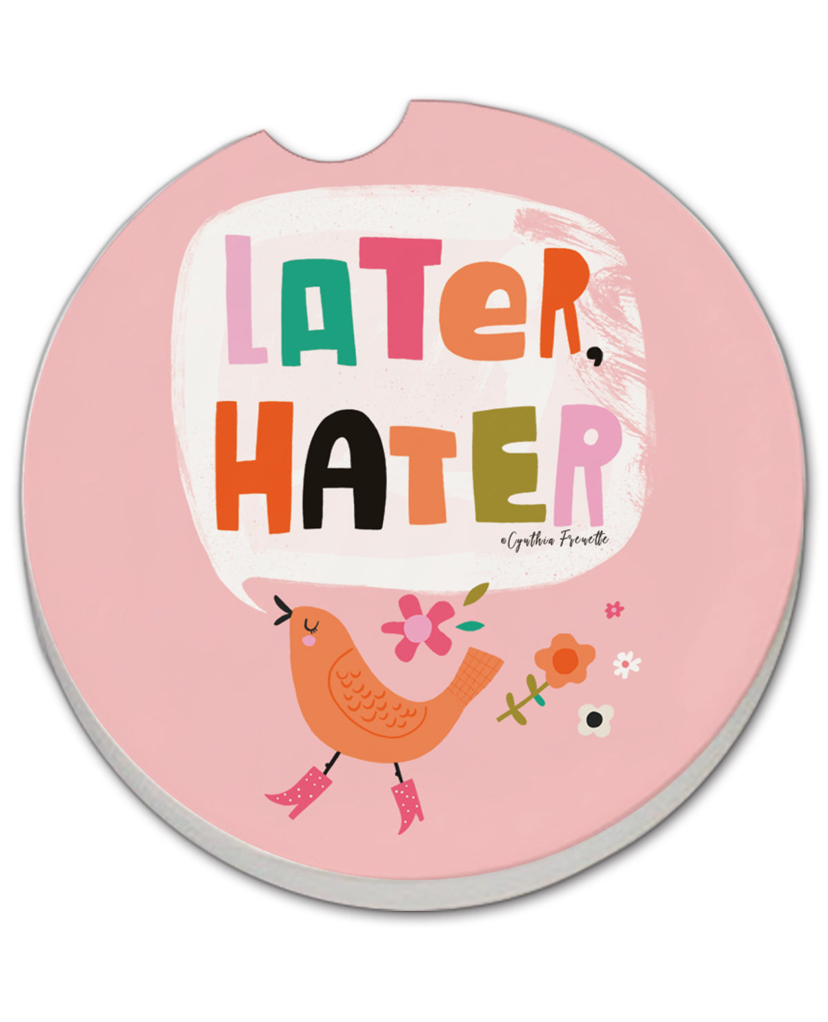 Later Hater Car Coaster