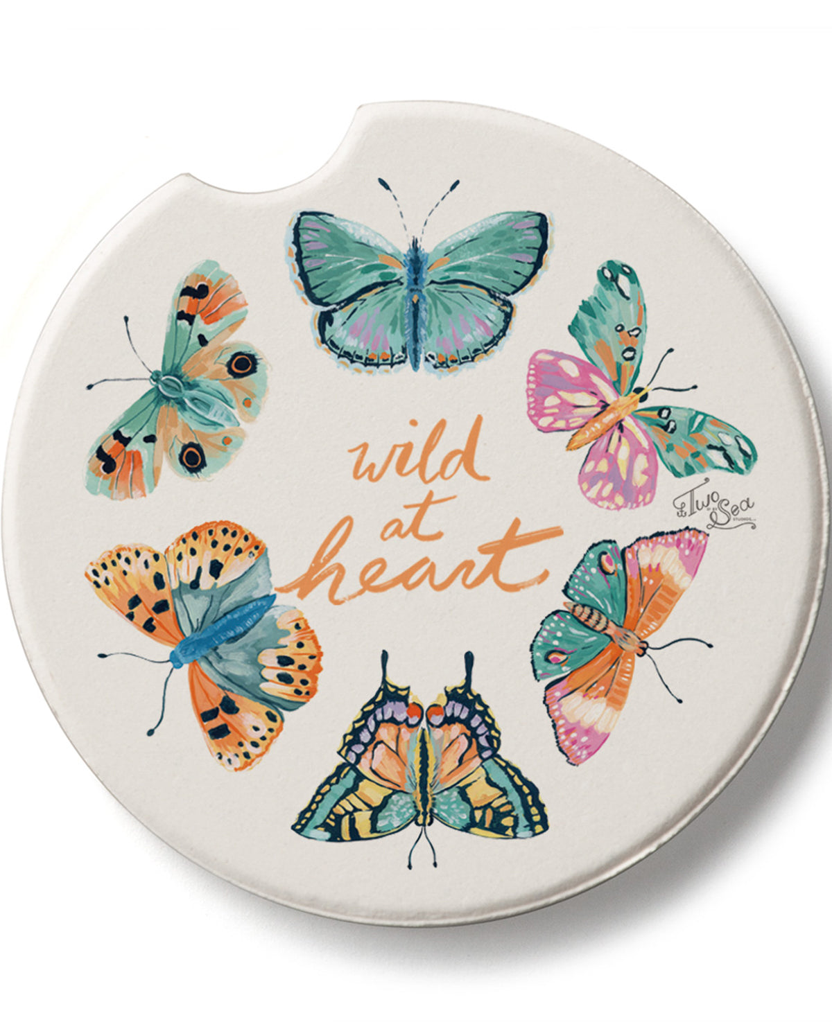 Wild At Heart Car Coaster