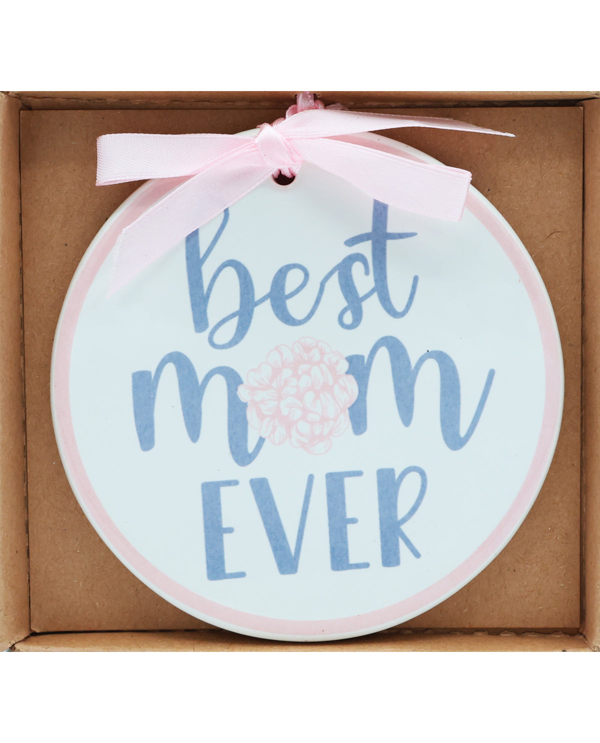 Best Mom Ever Ceramic Ornament
