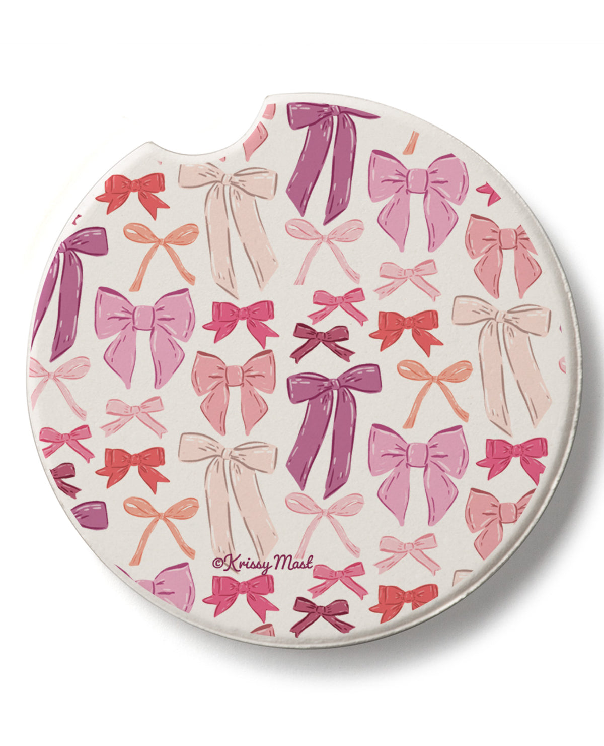 Mixed Bows Car Coaster