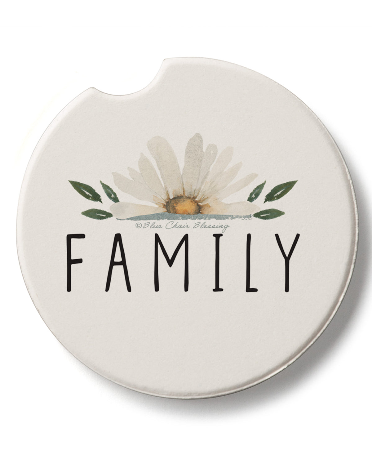Family Floral Car Coaster
