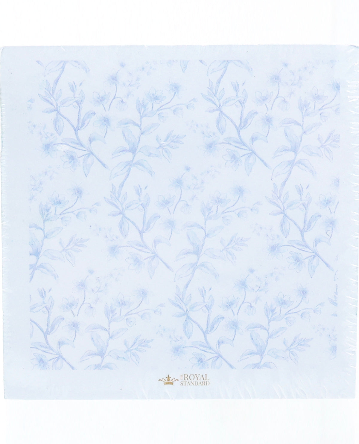 Aldridge Blue Floral Garden Sticky Note Cube