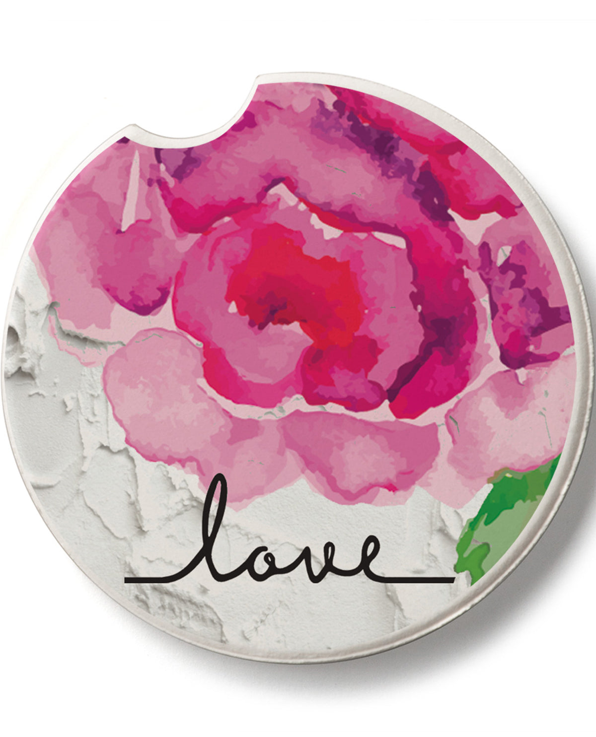 Peony Love Car Coaster