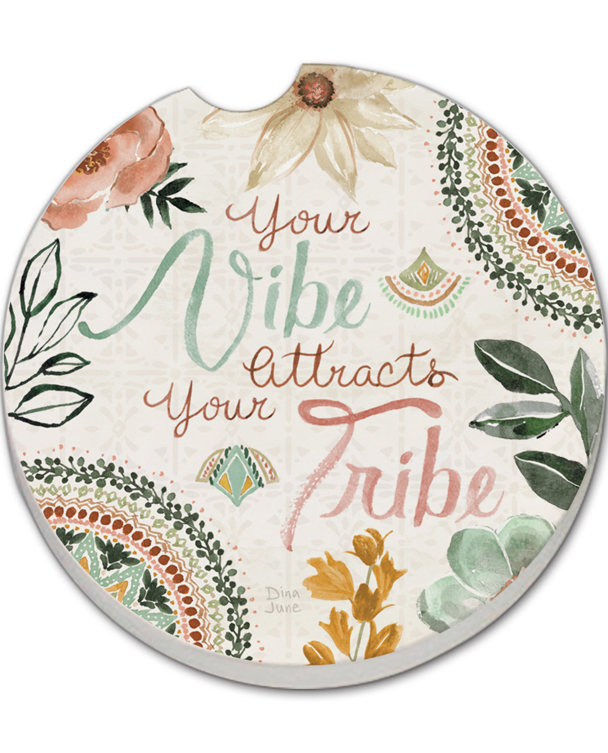Tribe Vibe Car Coaster