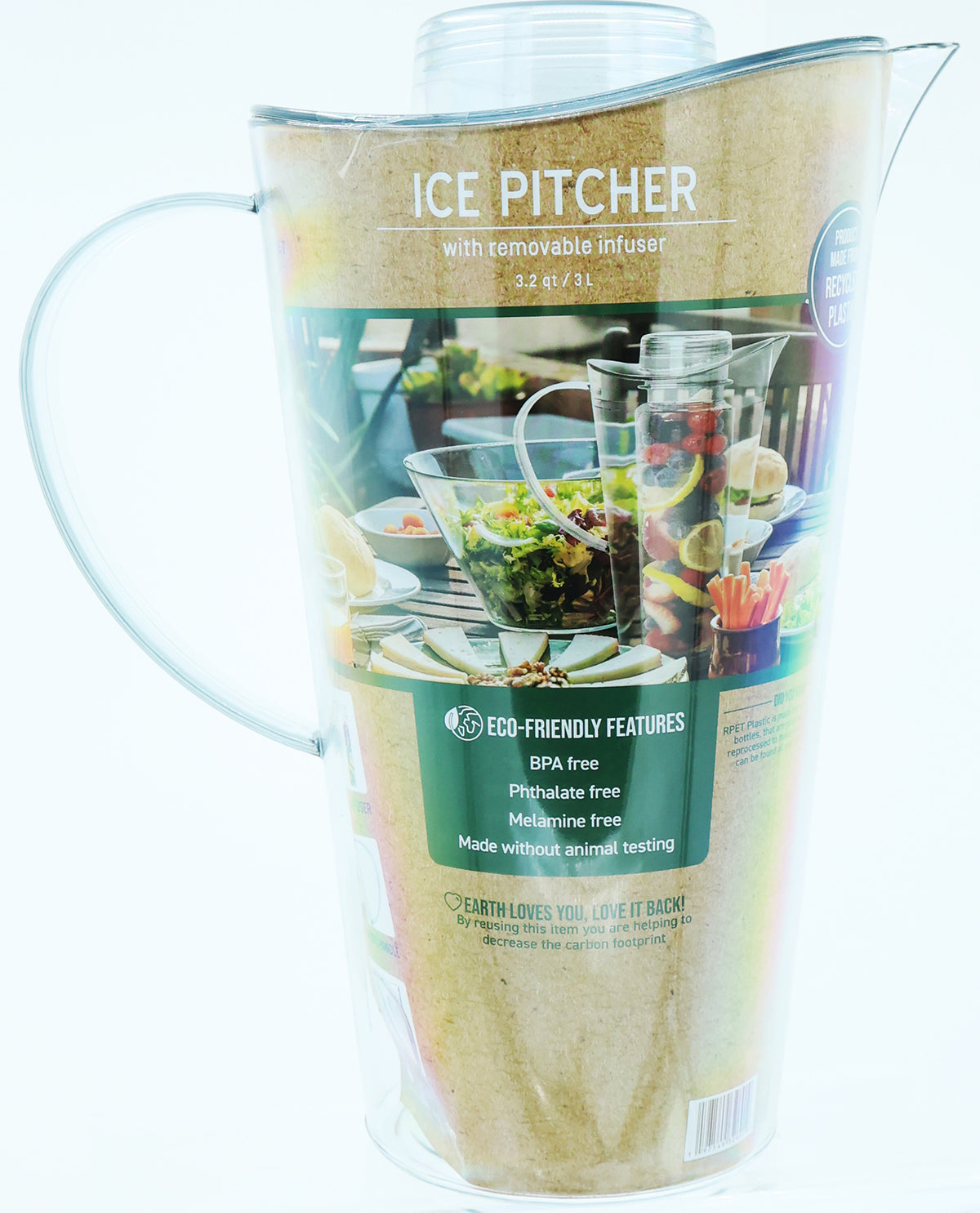 Ice Pitcher with Removable Infuser