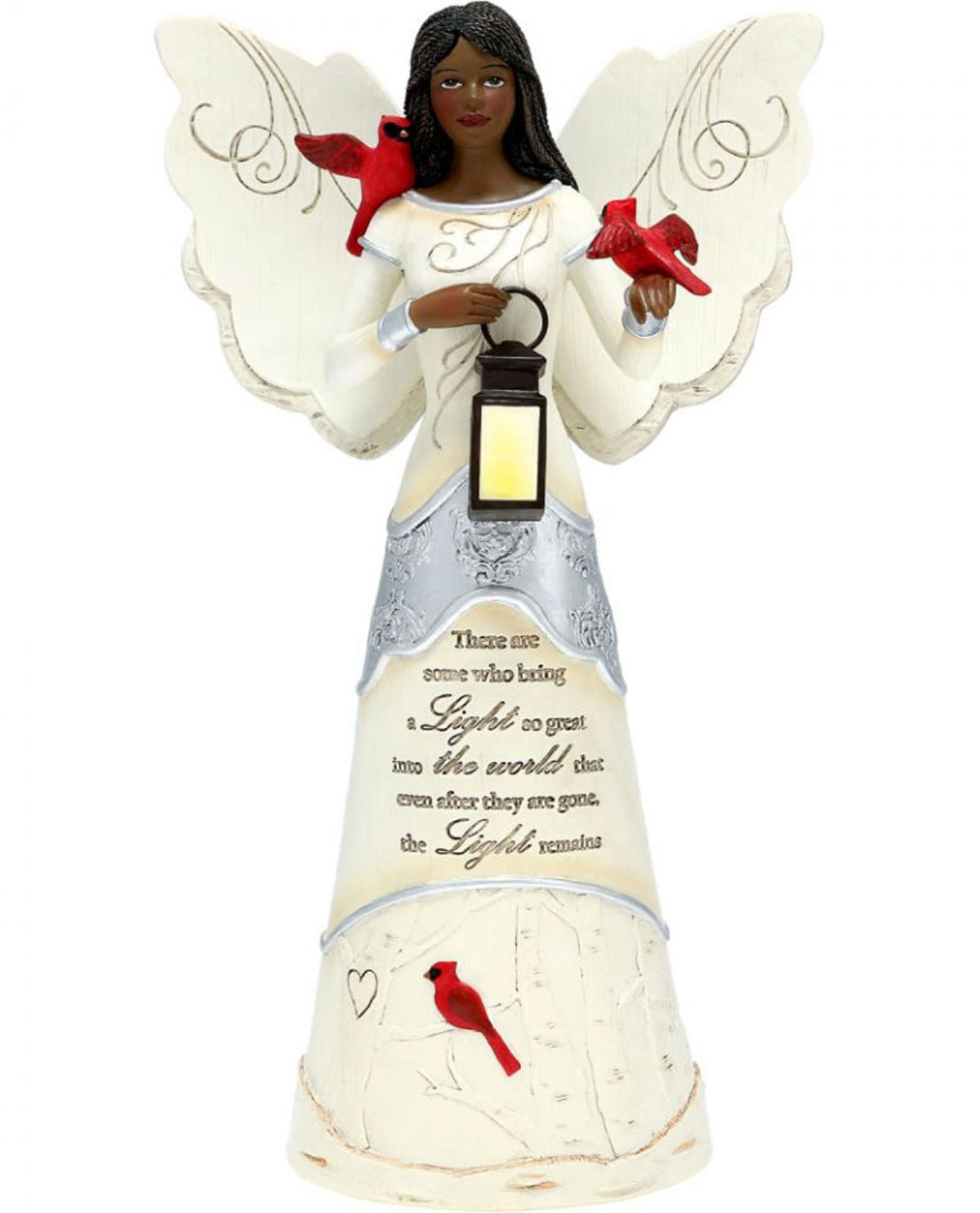 Angel & Cardinals Memorial Figurine