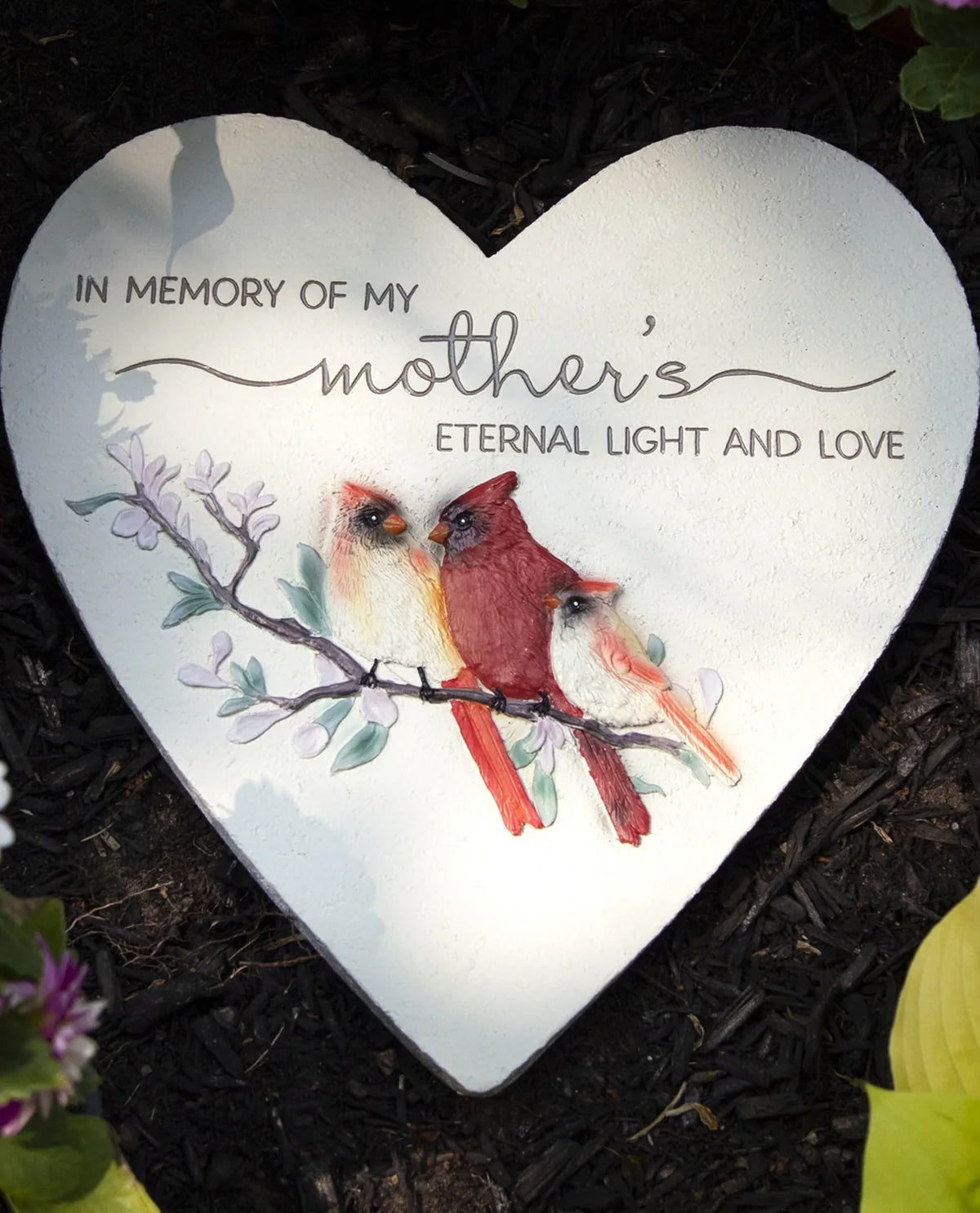 Cardinal Mother Garden Memorial Stone