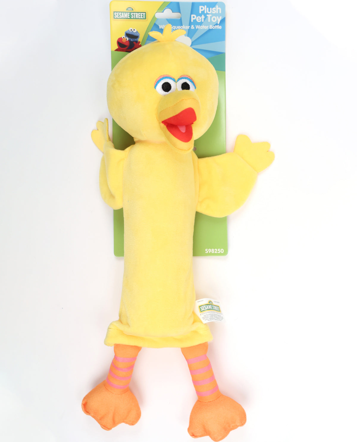 Sesame Street Bottle Cruncher Pet Toy