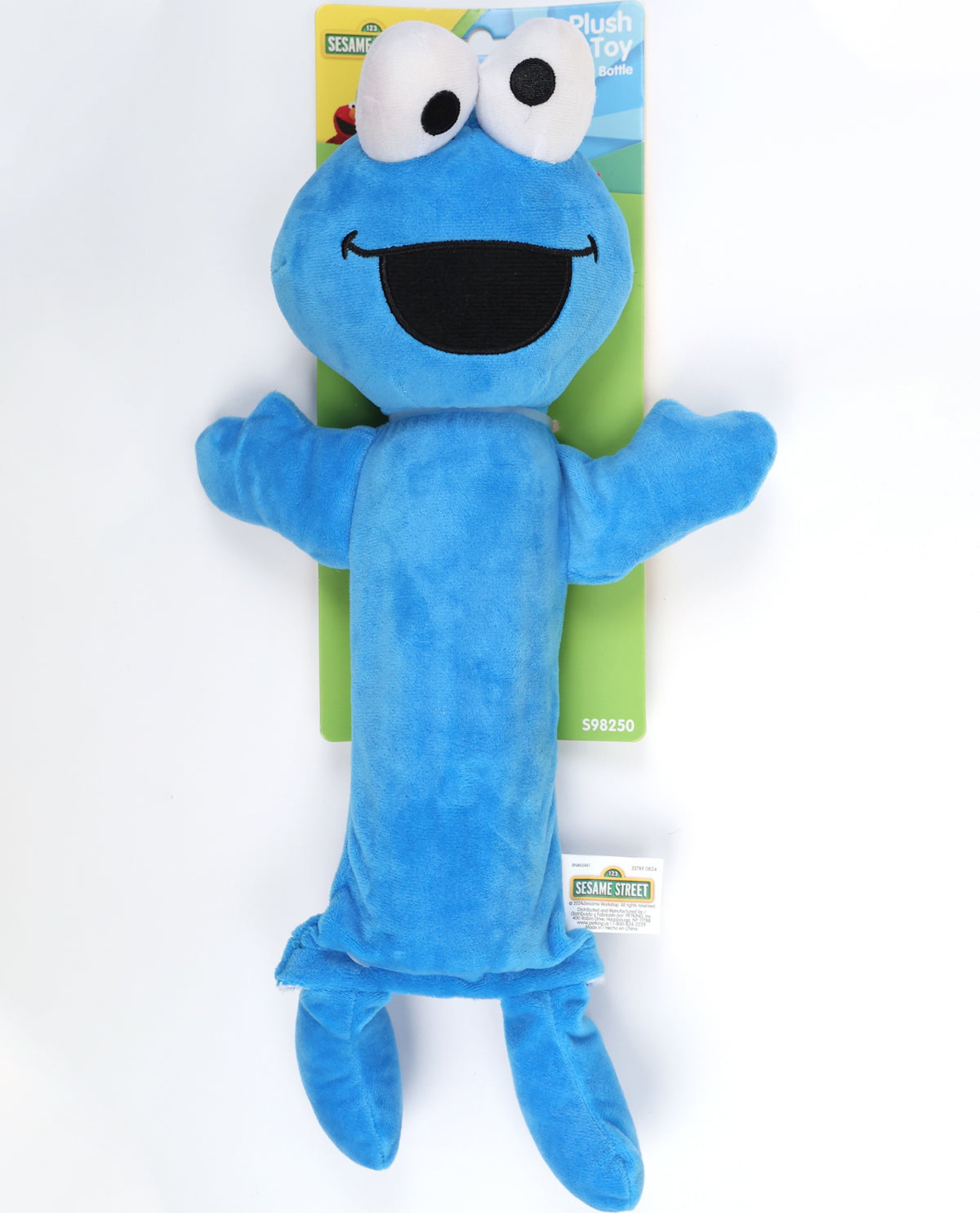 Sesame Street Bottle Cruncher Pet Toy