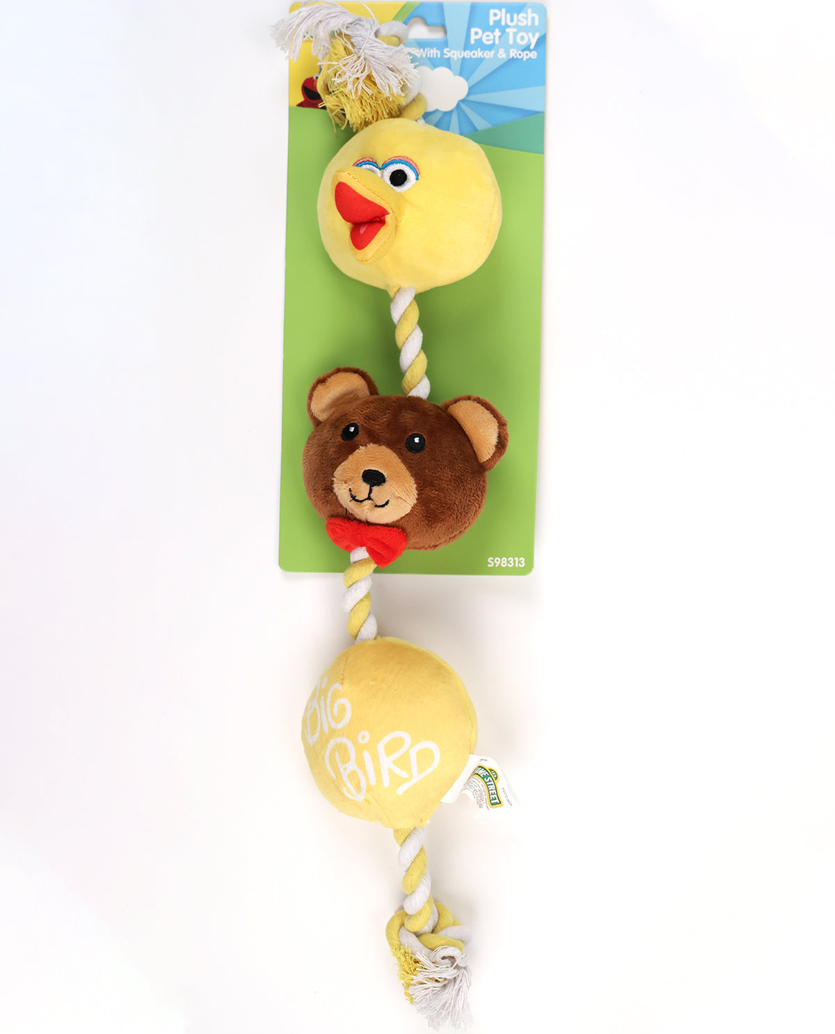 Sesame Street Character Rope Pet Toy