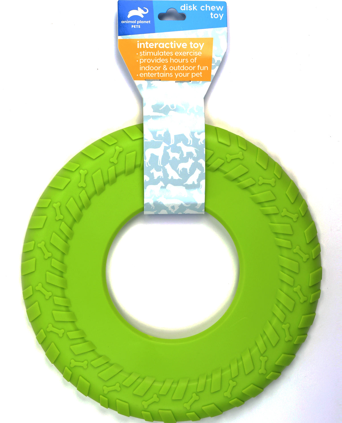 Animal Planet Green Disk Chew Toy