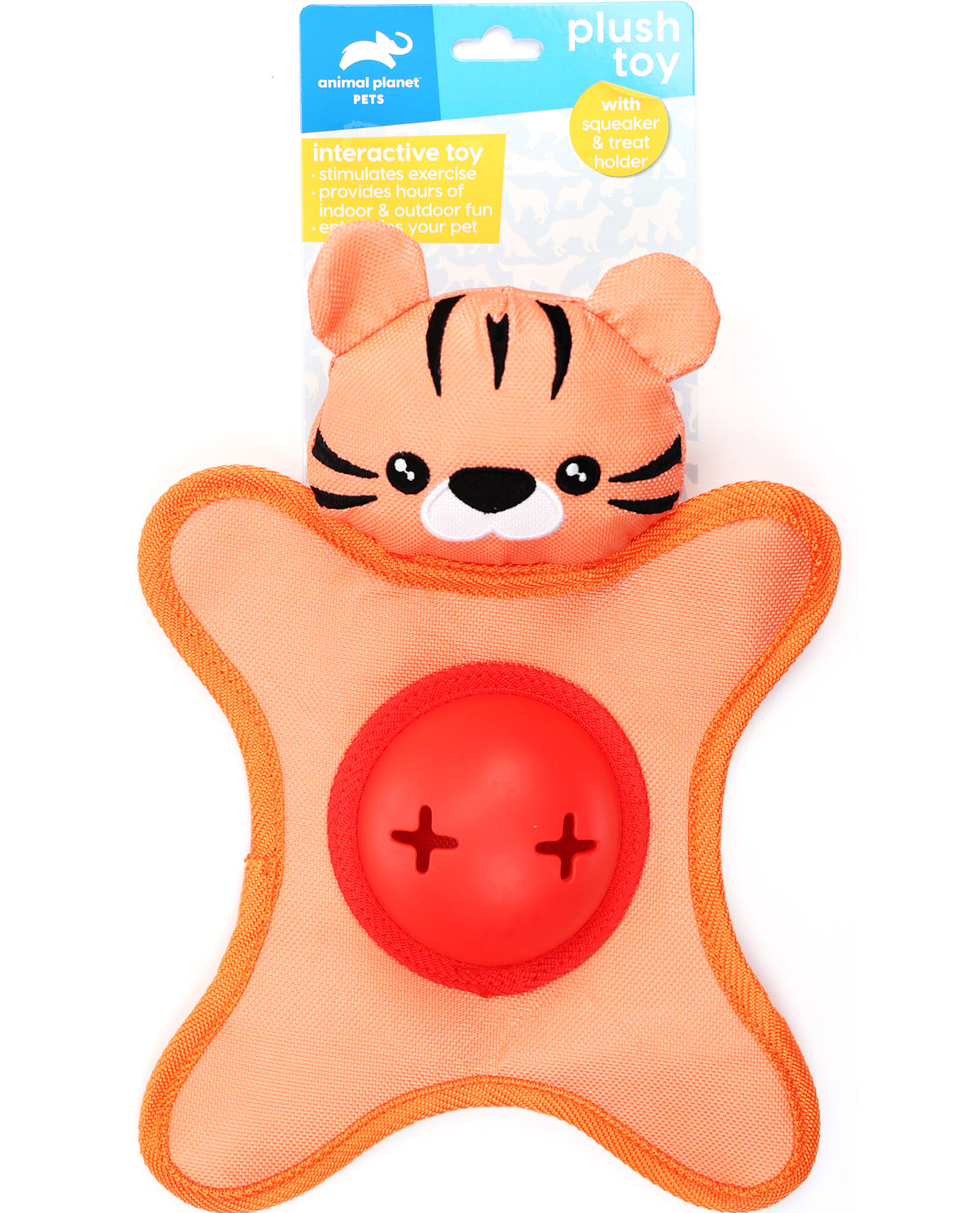 Animal Planet Plush Toy with Treat Dispenser for Dogs