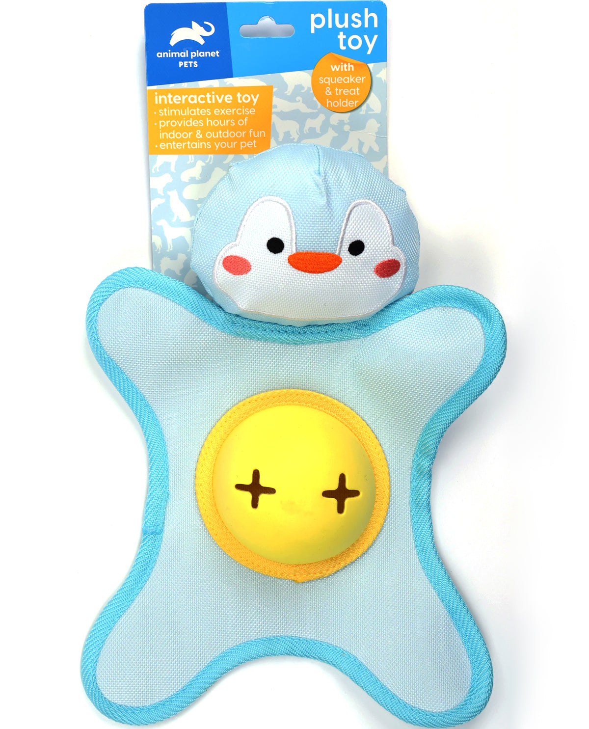 Animal Planet Plush Toy with Treat Dispenser for Dogs