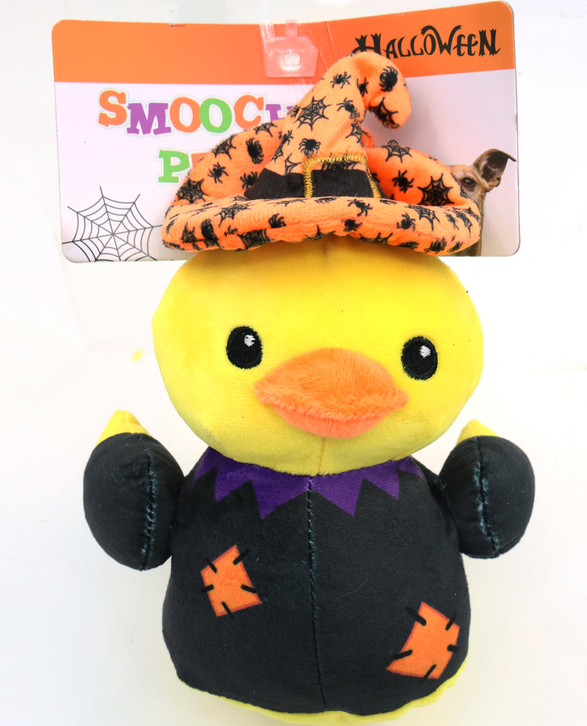 Halloween Witch Duck Plush Pet Toy