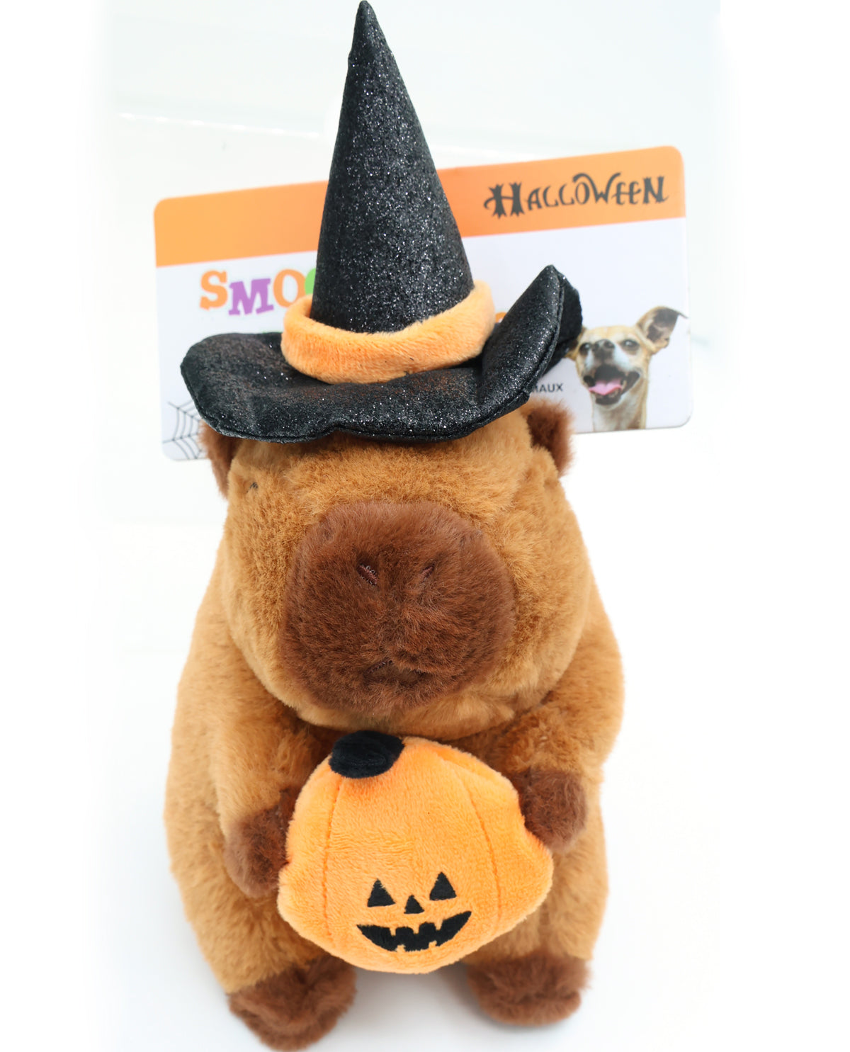 Halloween Capybara Witch Plush Pet Toy