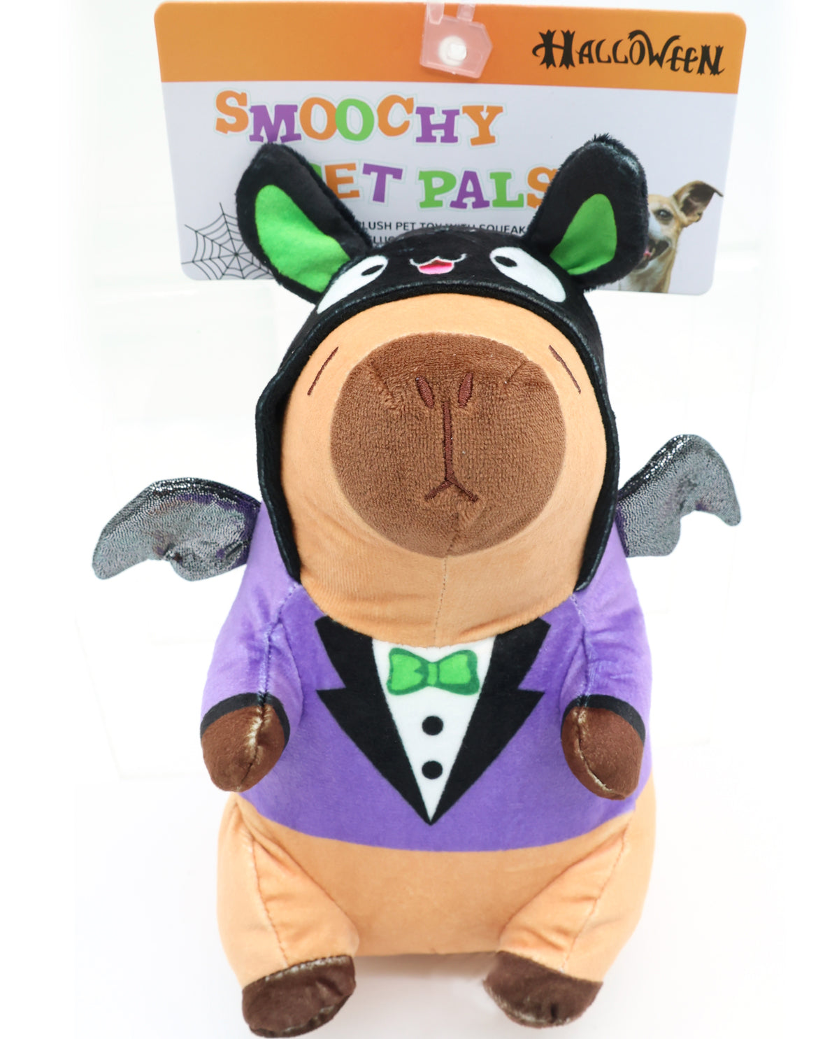 Halloween Capybara Bat Plush Pet Toy