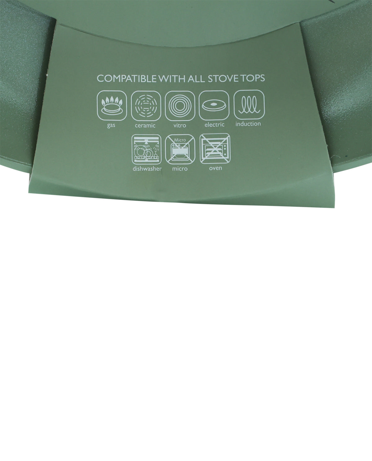 9.5" Sage Ceramic Forged Fry Pan