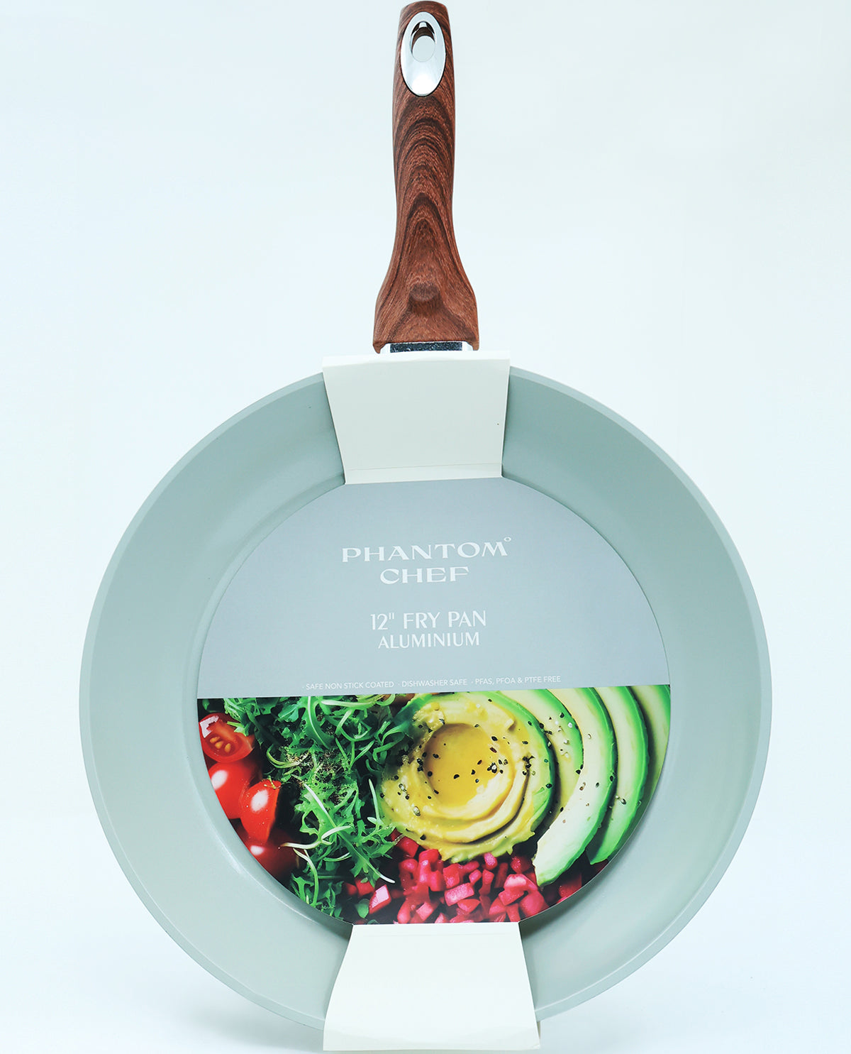 12" Blue Beige Fry Pan