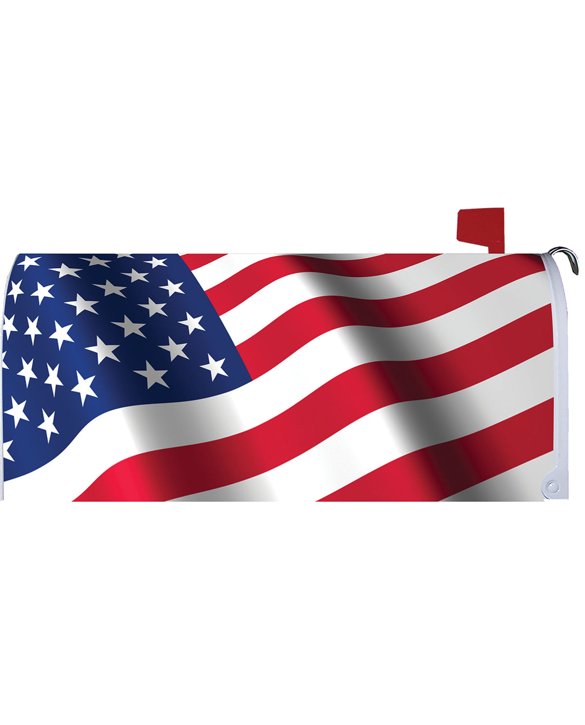 Waving Flag Mailbox Cover