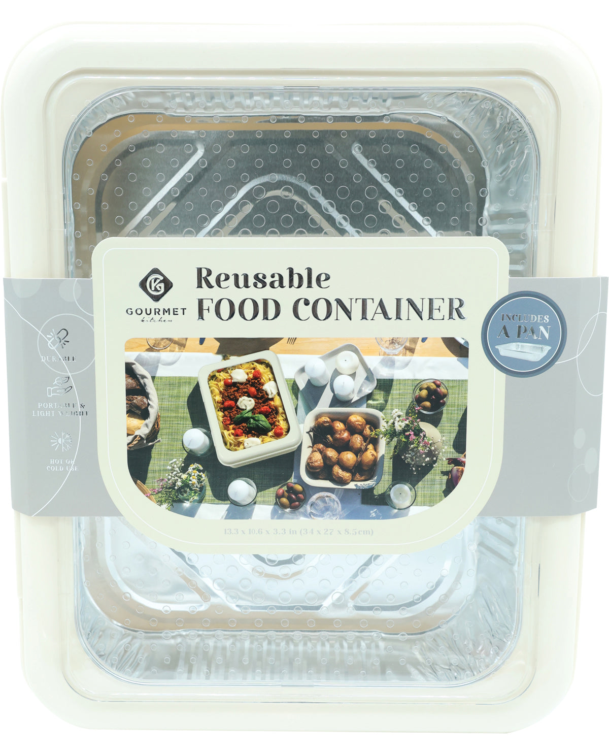 White Swan 95-Ounce Food Storage Container