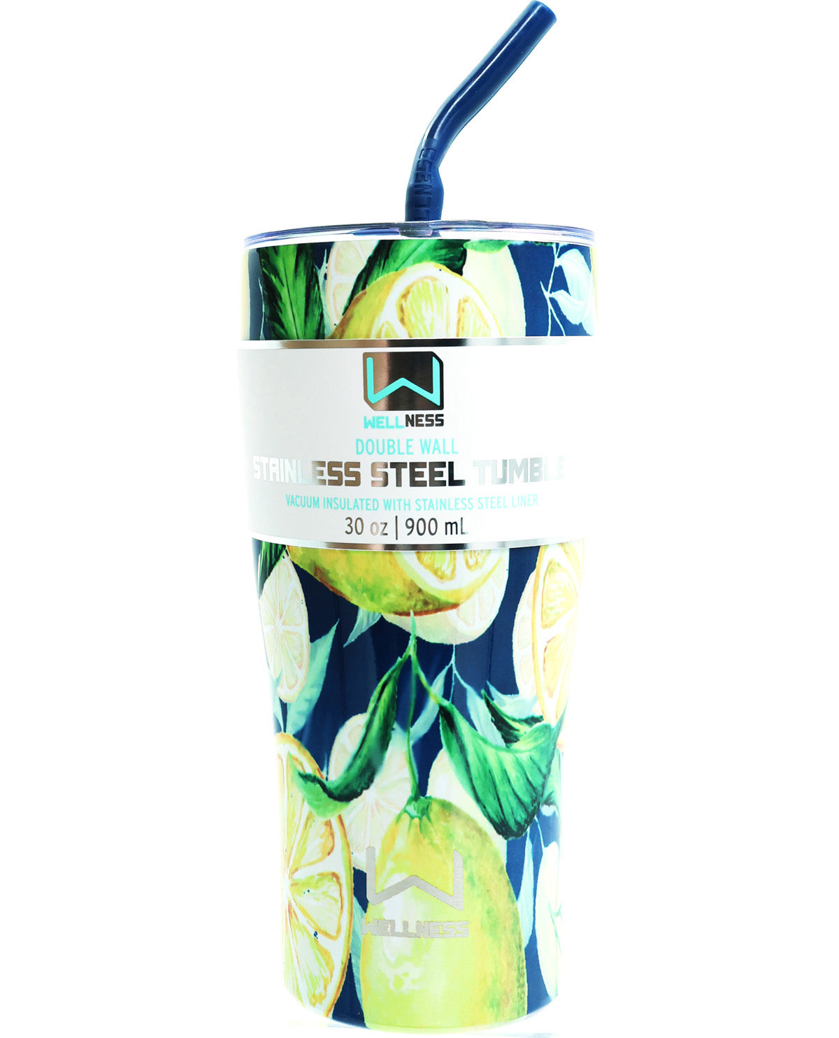 30oz. Florentine Lemons Stainless Steel Tumbler