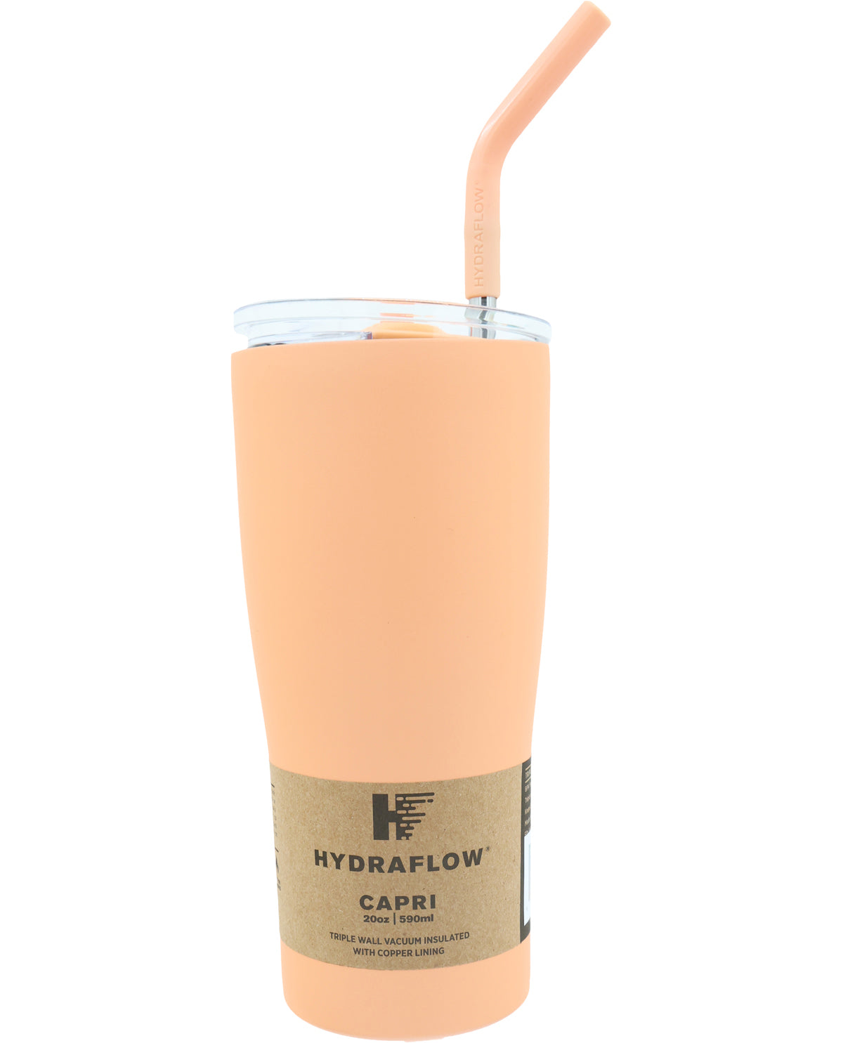 20oz. Tangerine Vacuum Insulated Tumbler