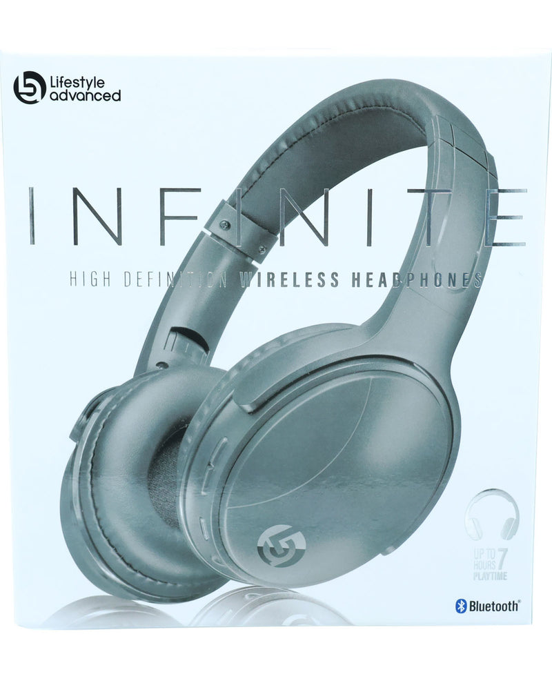 Infinite HD Wireless Grey Headphones