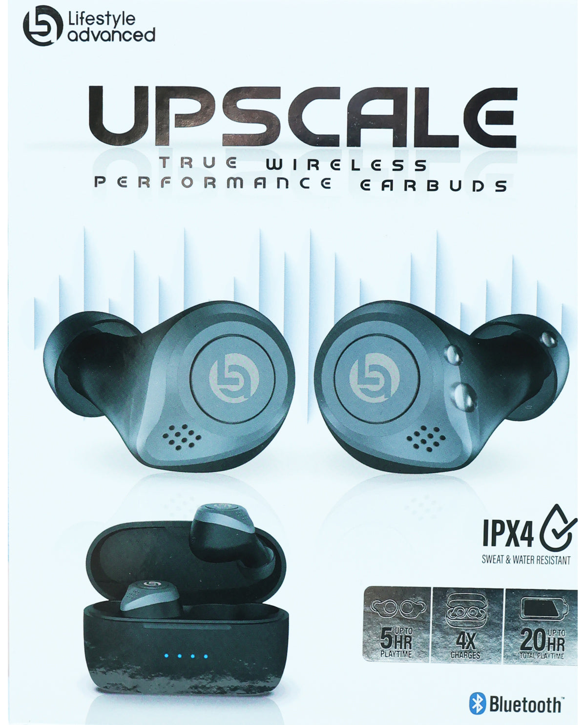 Upscale True Wireless Performance Earbuds