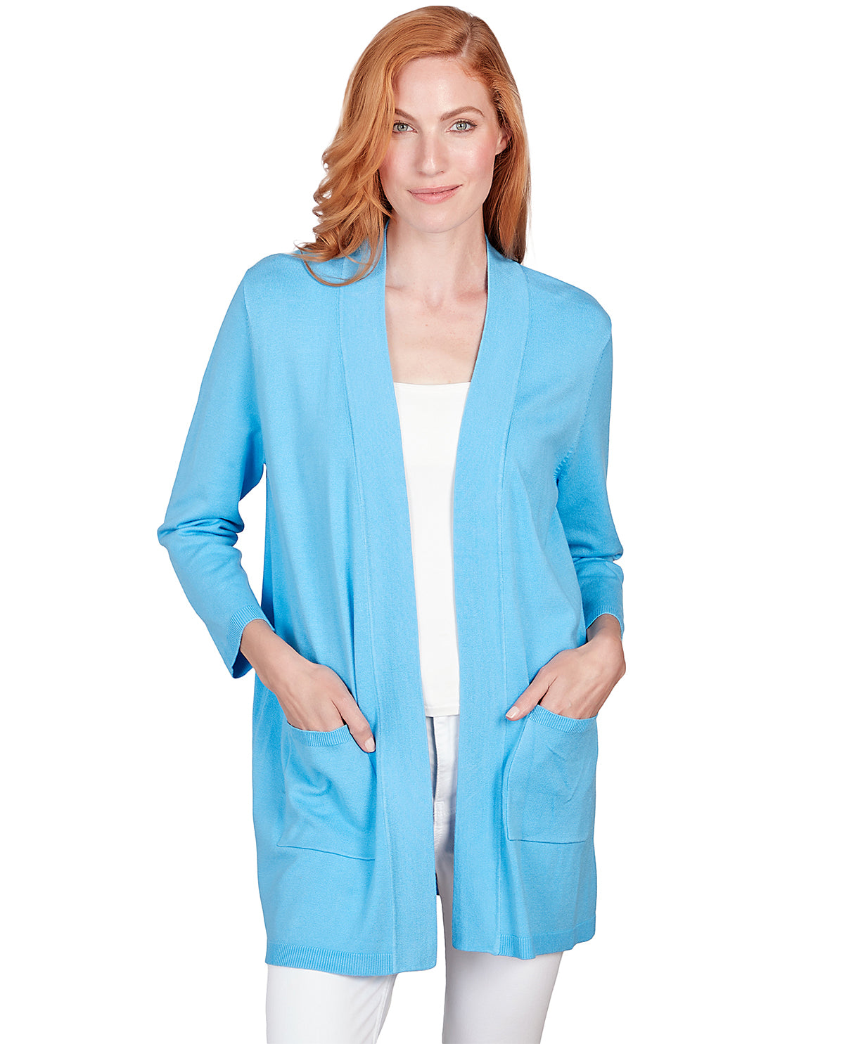 Ruby Road Solid Cardigan Sweater